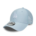 LA Dodgers MLB Homefield Pastel Blue 9FORTY Trucker Adjustable Cap-zelvios