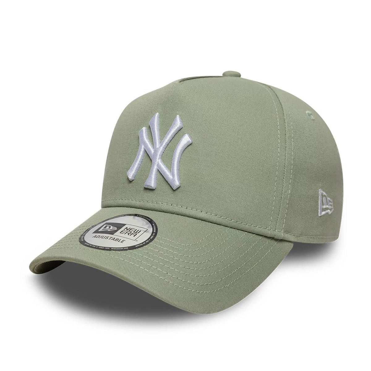 New York Yankees MLB League Essential Pastel Green 9FORTY E-Frame Adjustable Cap-zelvios