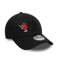 New York Yankees MLB Icon Black 9FORTY Adjustable Cap-zelvios