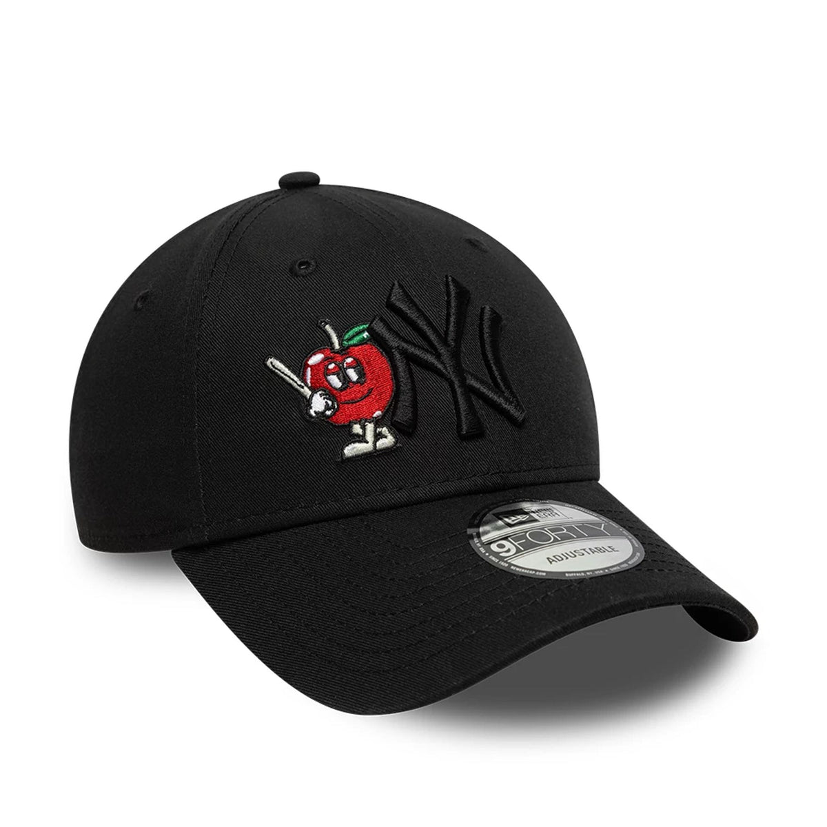 New York Yankees MLB Icon Black 9FORTY Adjustable Cap-zelvios