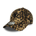New York Yankees Womens MLB Leopard Dark Brown 9TWENTY Adjustable Cap-zelvios