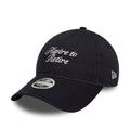 Womens New Era Slogan Navy 9TWENTY Adjustable Cap-zelvios