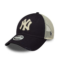 New York Yankees Womens MLB Navy 9TWENTY Trucker Adjustable Cap-zelvios