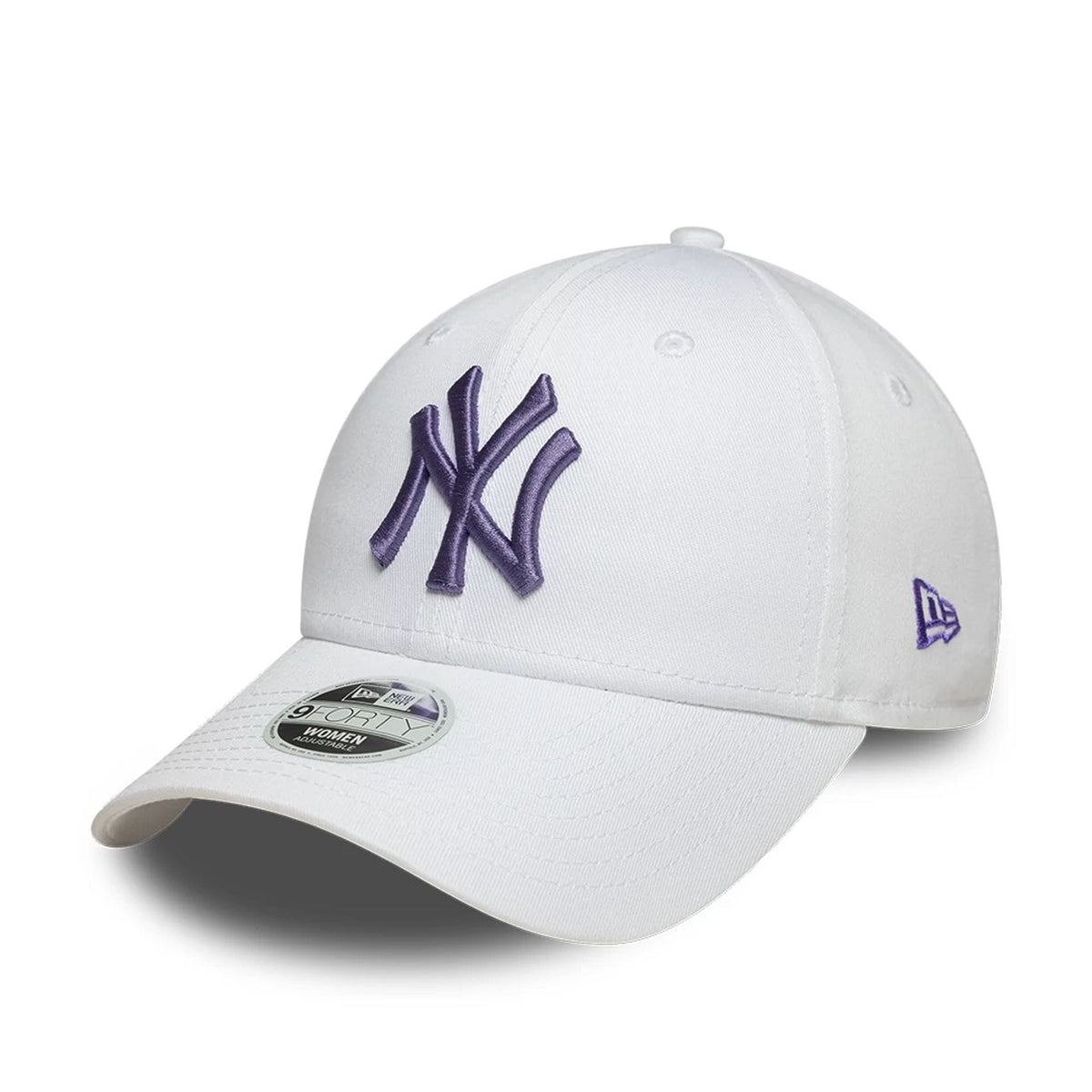 New York Yankees Womens MLB League Essential White 9FORTY Adjustable Cap-zelvios