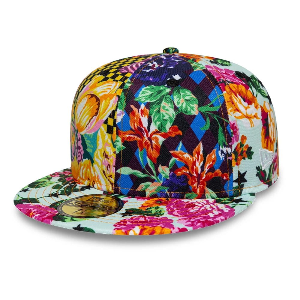 Kenzo X New Era Flowers 59FIFTY Fitted Cap-zelvios