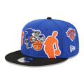 New York Knicks NBA Hardwood Classic ASG Blue 9FIFTY Snapback Adjustable Cap-zelvios