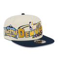 Nuggets NBA Hardwood Classic ASG White 9FIFTY A-Frame Snapback Adjustable Cap-zelvios