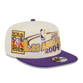 LA Lakers NBA Hardwood Classic ASG White 9FIFTY A-Frame Snapback Cap-zelvios