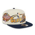 Warriors NBA Hardwood Classic ASG White 9FIFTY A-Frame Snapback Cap-zelvios