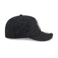 Golden State Warriors NBA Brushed Cotton Black 59FIFTY Fitted Cap-kentox