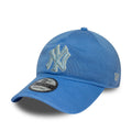 New York Yankees MLB Merino Wool Pastel Blue 9TWENTY Adjustable Cap-zelvios