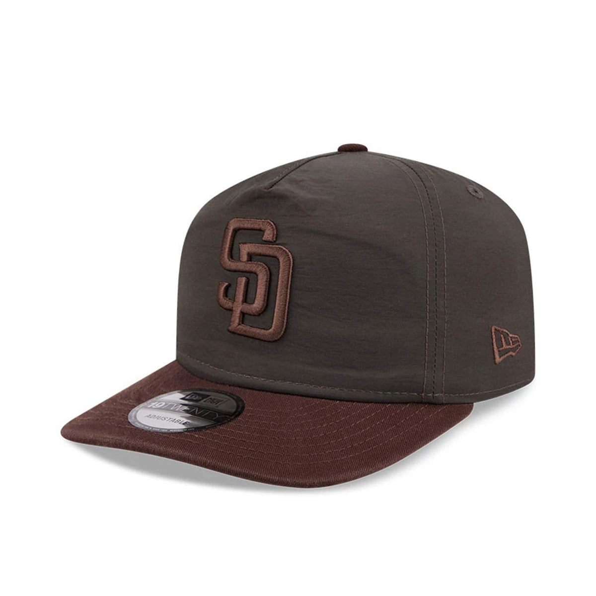 San Diego Padres MLB Nylon Black 19TWENTY Adjustable Cap-zelvios
