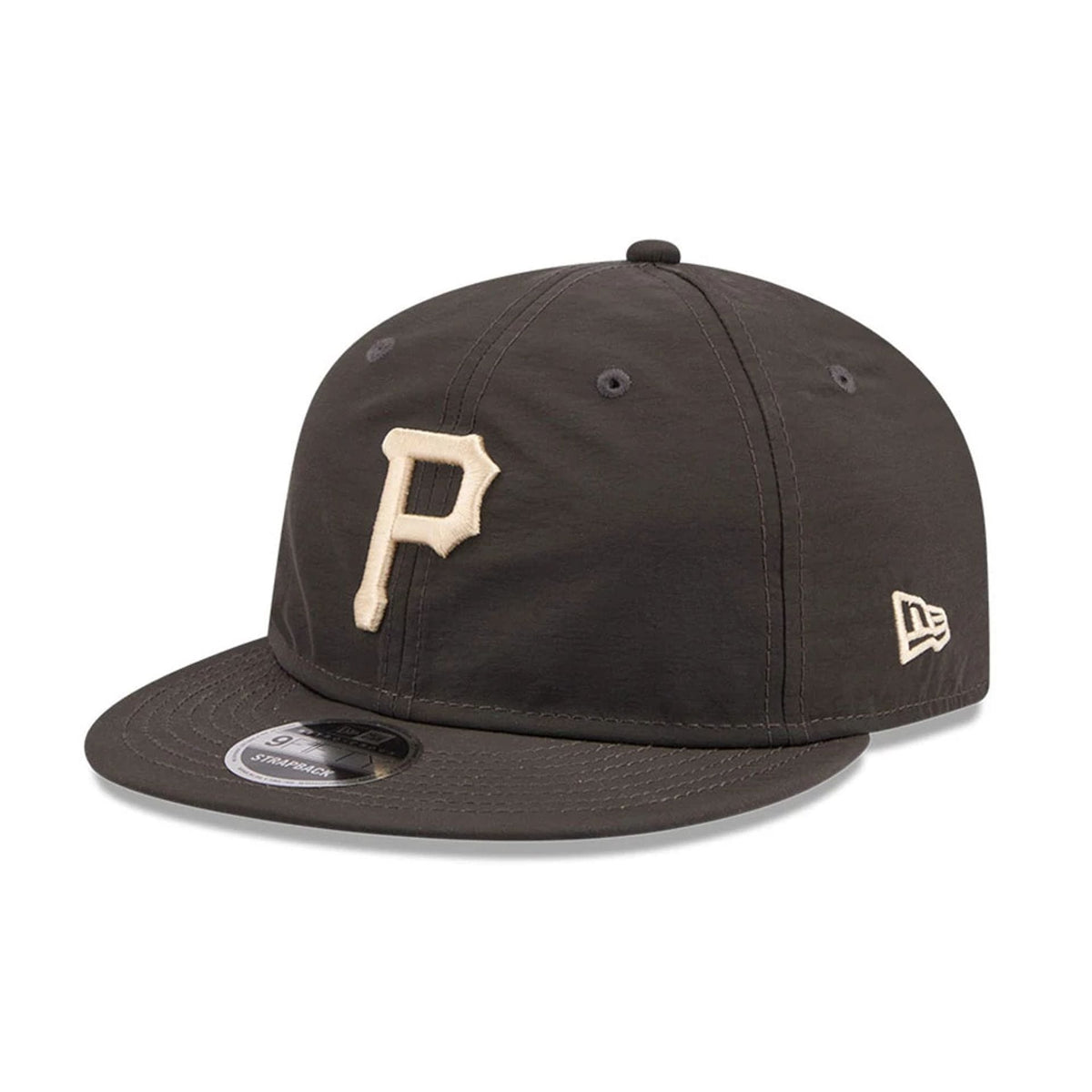 Pittsburgh Pirates MLB Nylon Black Retro Crown 9FIFTY Adjustable Cap-zelvios