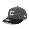 Chicago Cubs MLB Tweedy Cotton Black 59FIFTY Fitted Cap-zelvios