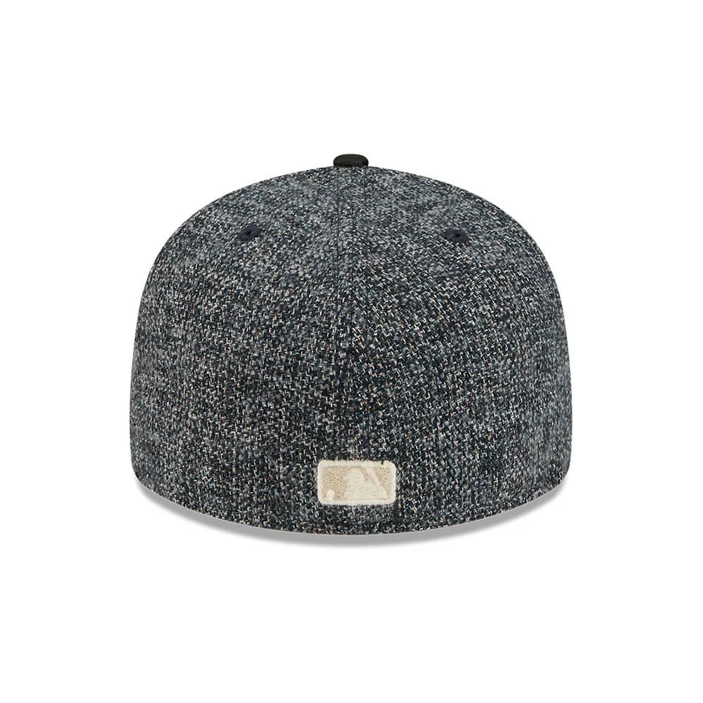 New York Yankees MLB Tweedy Cotton Black 59FIFTY Fitted Cap-zelvios