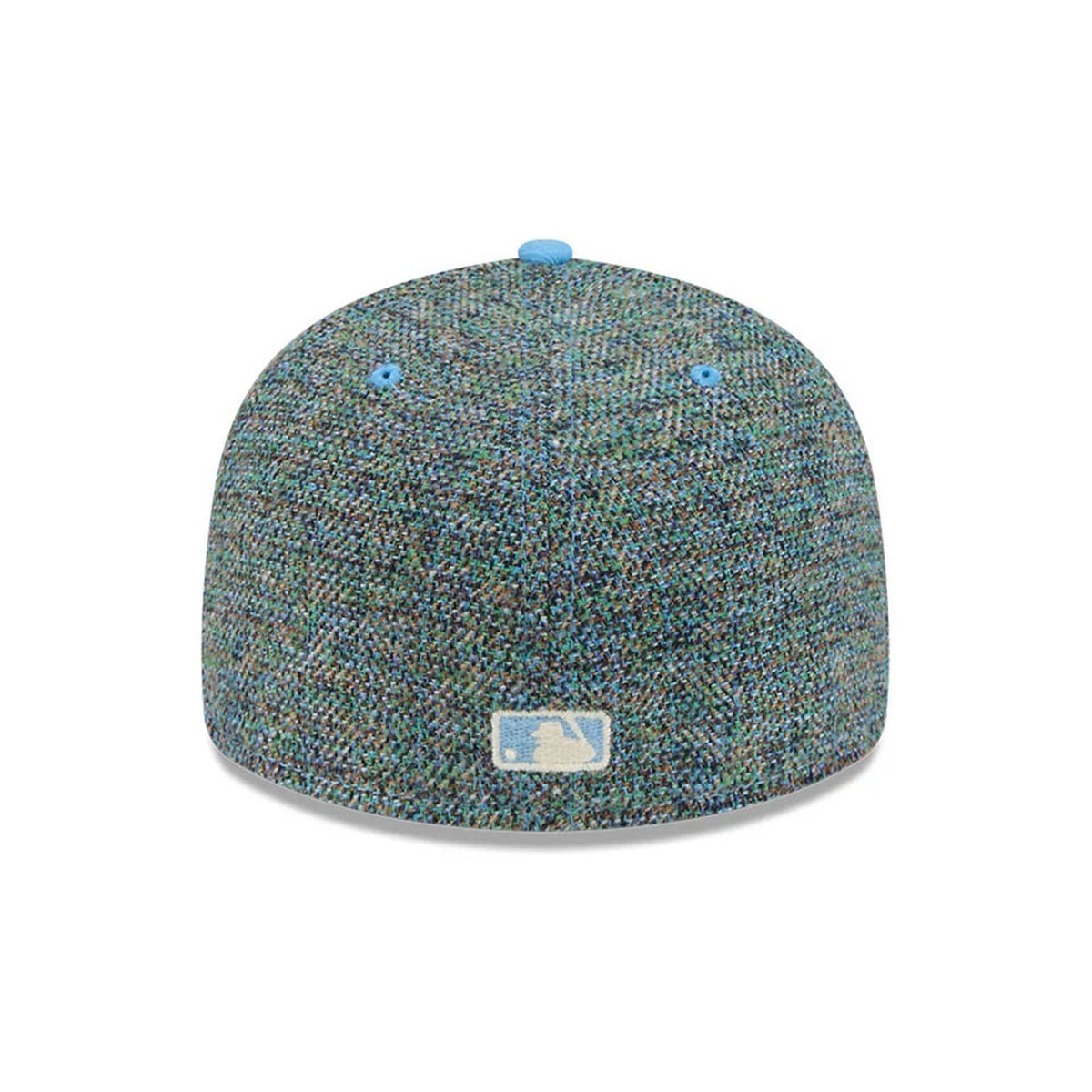 New York Yankees MLB Tweedy Cotton Pastel Blue 59FIFTY Fitted Cap-zelvios