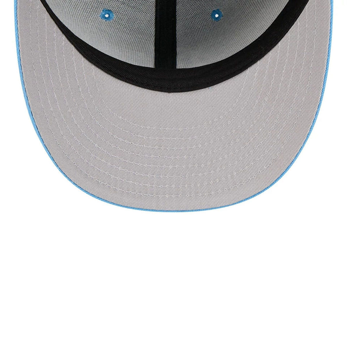 New York Yankees MLB Tweedy Cotton Pastel Blue 59FIFTY Fitted Cap-zelvios