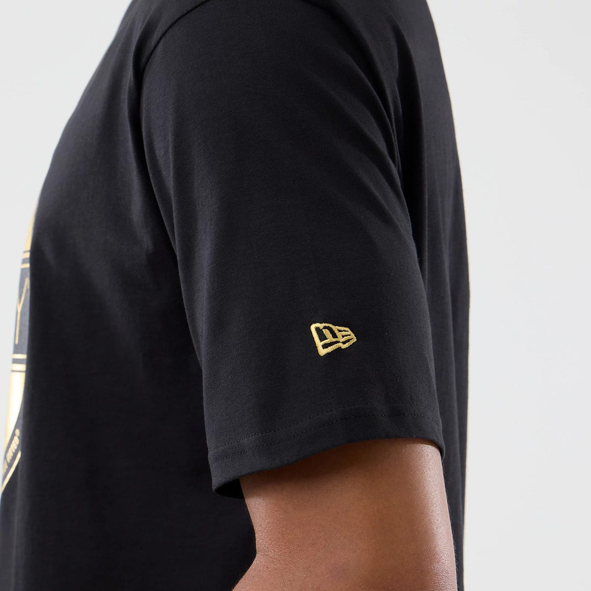 New Era Sticker Copenhagen Black Oversized T-Shirt-zelvios