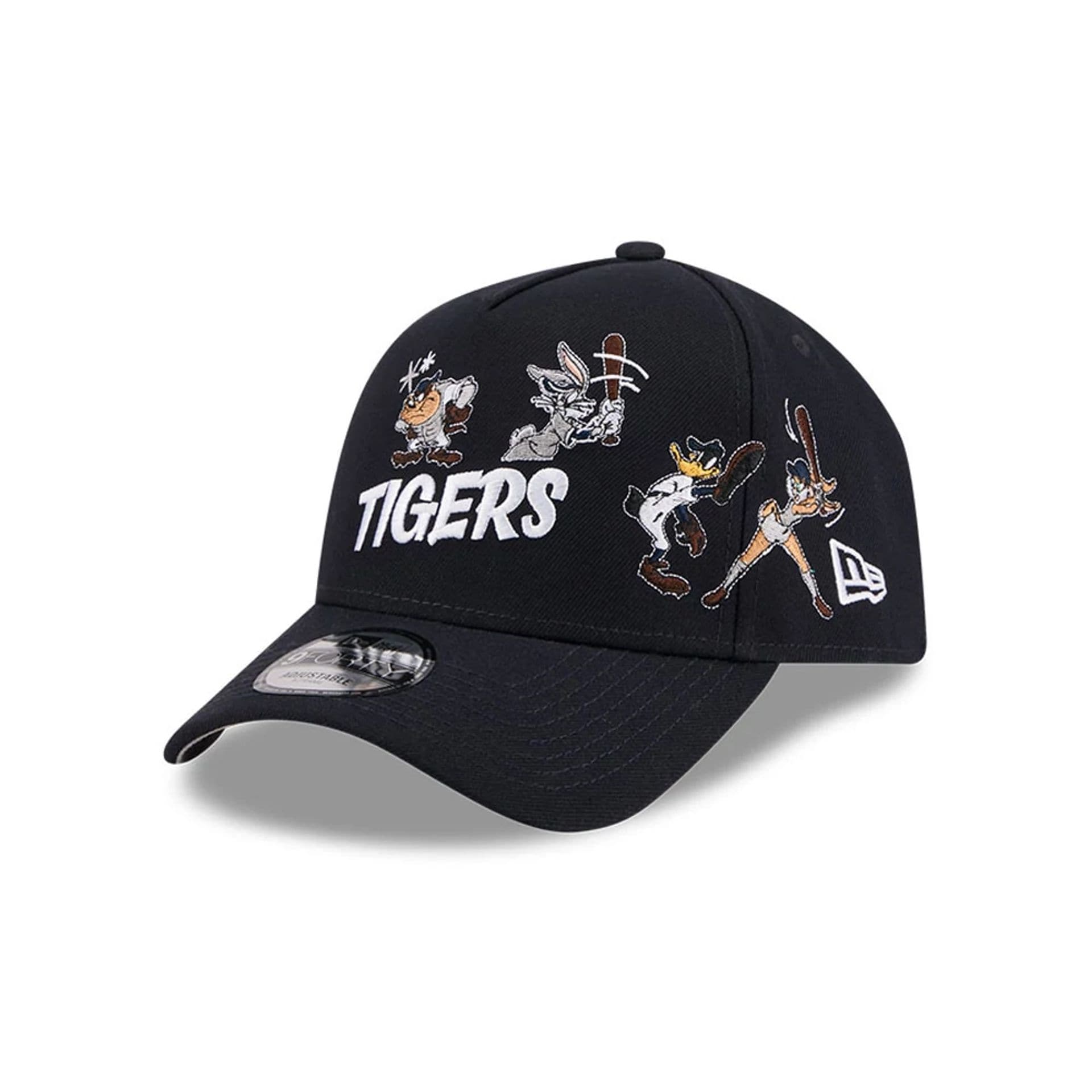 Detroit Tigers MLB X Looney Tunes Navy 9FORTY A-Frame Adjustable Cap-kentox