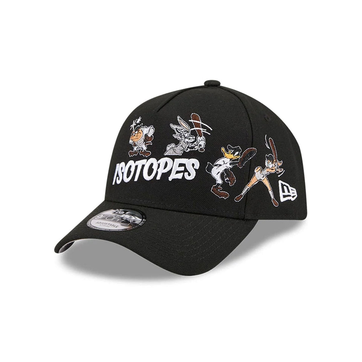 Albuquerque Isotopes MiLB X Looney Tunes Black 9FORTY A-Frame Adjustable Cap-zelvios