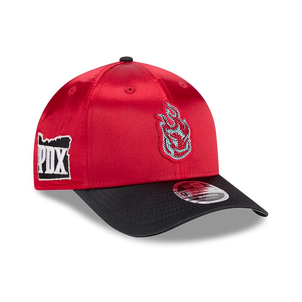 Portland Fire WNBA Draft 2026 Red 9FORTY M-Crown Adjustable Cap-zelvios