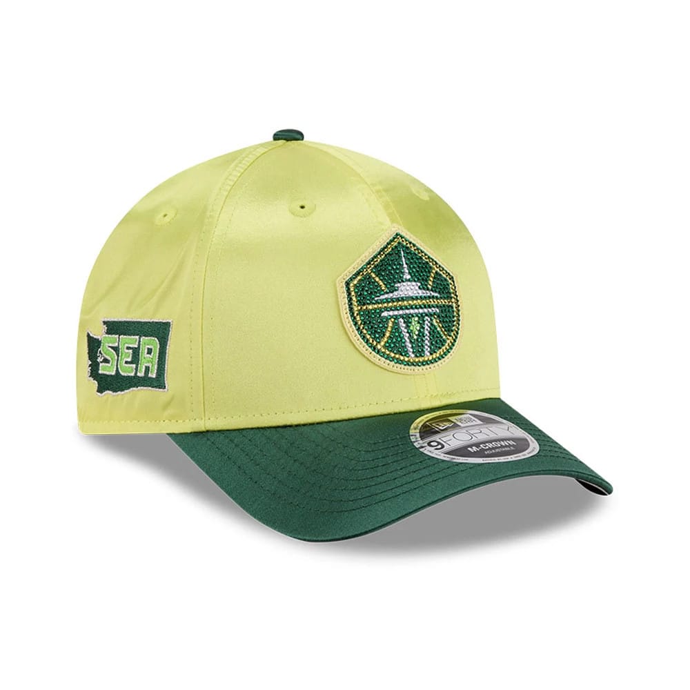 Seattle Storm WNBA Draft 2026 Yellow 9FORTY M-Crown Adjustable Cap-zelvios