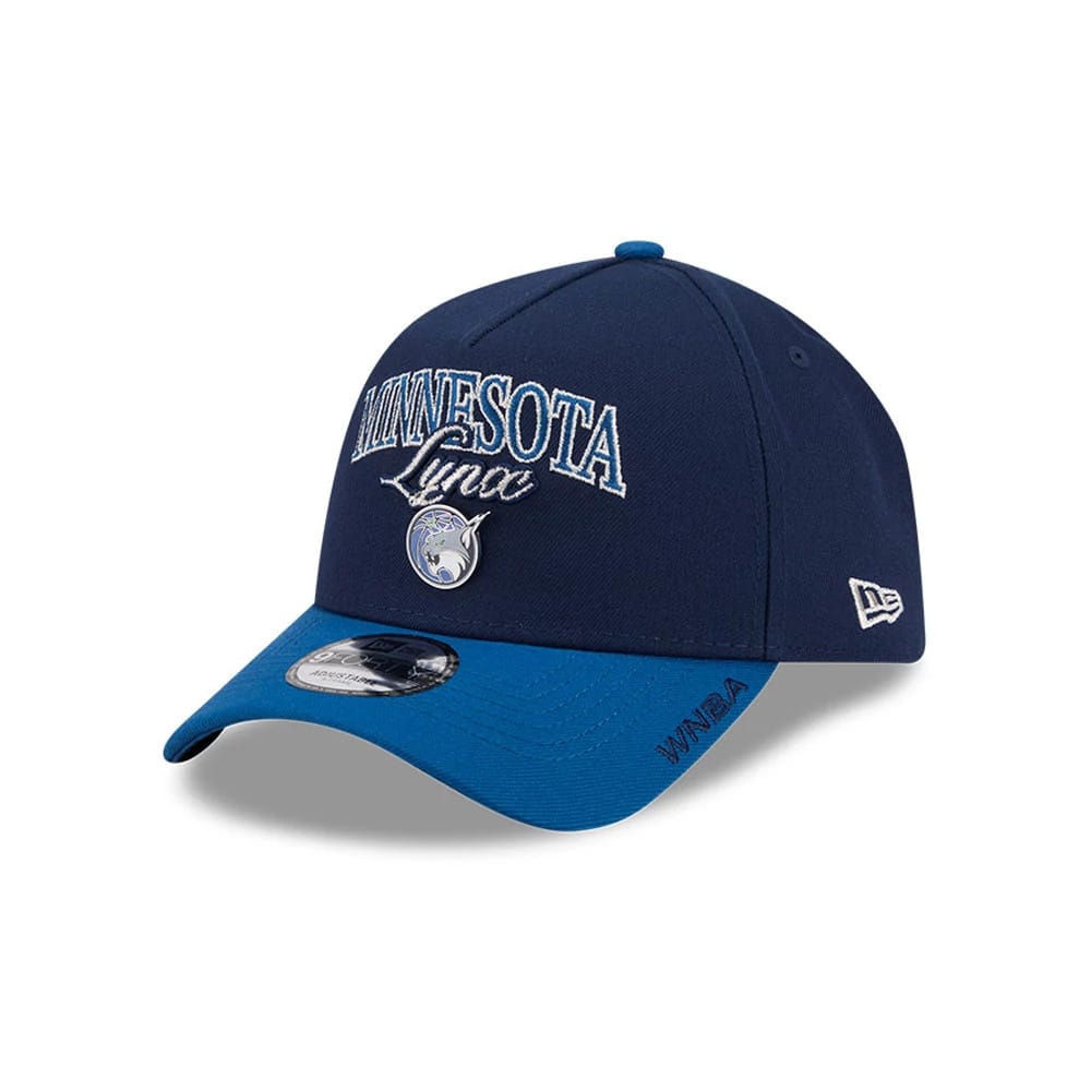 Minnesota Lynx WNBA Tip Off 2026 Navy 9FORTY A-Frame Adjustable Cap-zelvios
