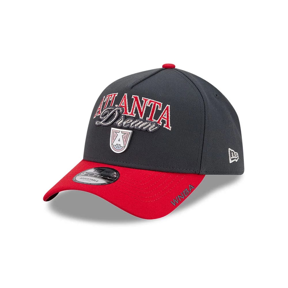 Atlanta Dream WNBA Tip Off 2026 Black 9FORTY A-Frame Adjustable Cap-zelvios