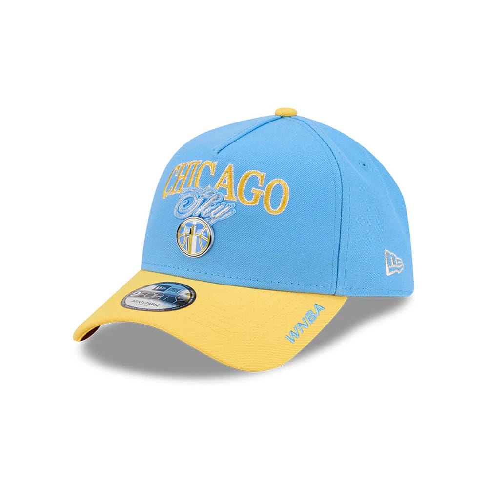 Chicago Sky WNBA Tip Off 2026 Light Blue 9FORTY A-Frame Adjustable Cap-zelvios
