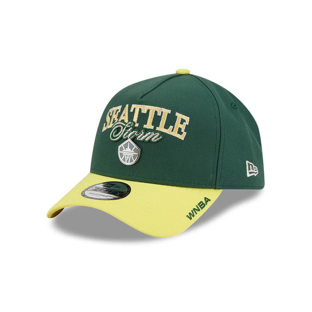 Seattle Storm WNBA Tip Off 2026 Dark Green 9FORTY A-Frame Adjustable Cap-zelvios