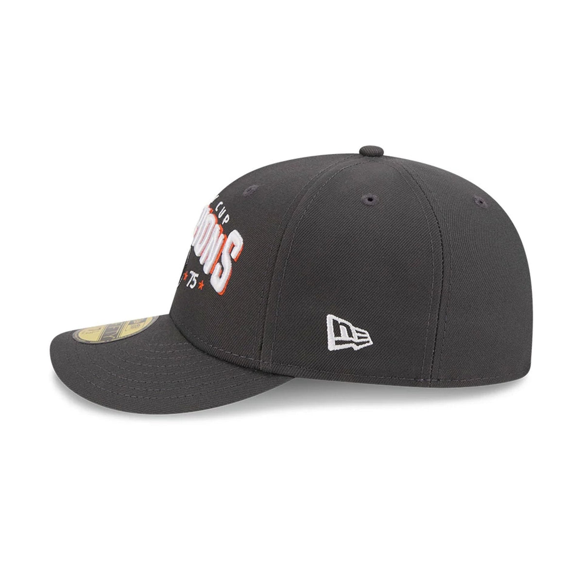 Philadelphia Flyers NHL Stanley Cup Champions Dark Grey 59FIFTY Fitted Cap-zelvios