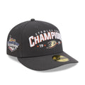 Anaheim Ducks NHL Stanley Cup Champions Dark Grey 59FIFTY Fitted Cap-zelvios