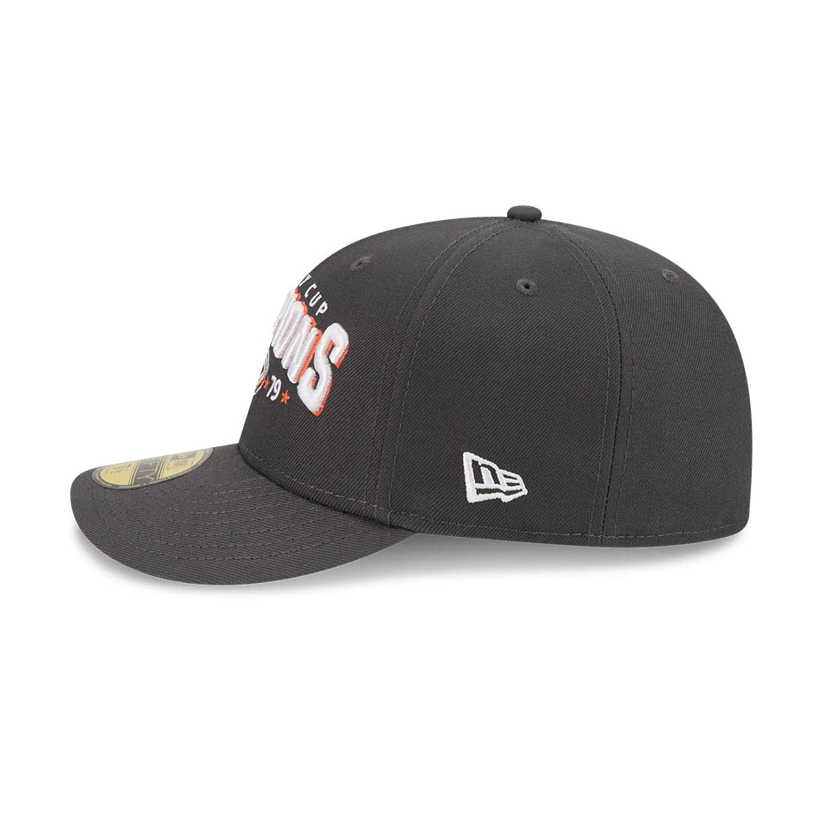 Anaheim Ducks NHL Stanley Cup Champions Dark Grey 59FIFTY Fitted Cap-zelvios