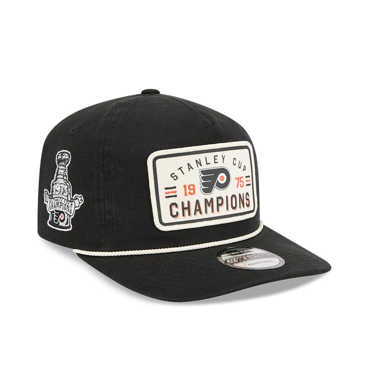 Philadelphia Flyers NHL Stanley Cup Champions Black 19TWENTY Adjustable Cap-zelvios