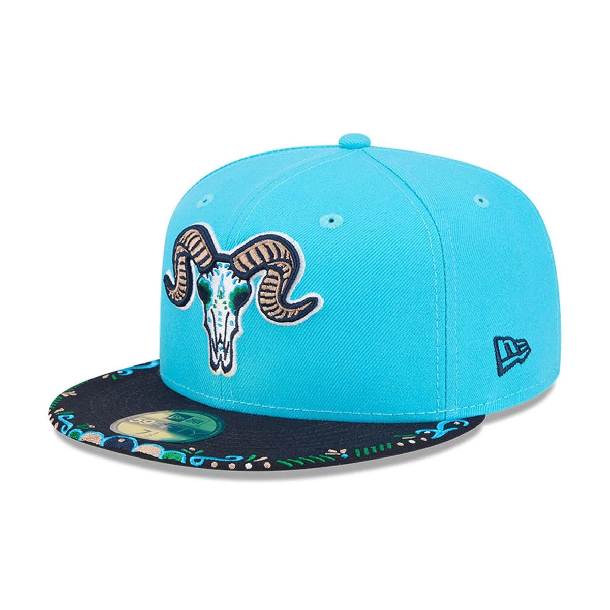 Yard Goats MiLB La Copa 2026 Bright Blue 59FIFTY Fitted Cap-zelvios