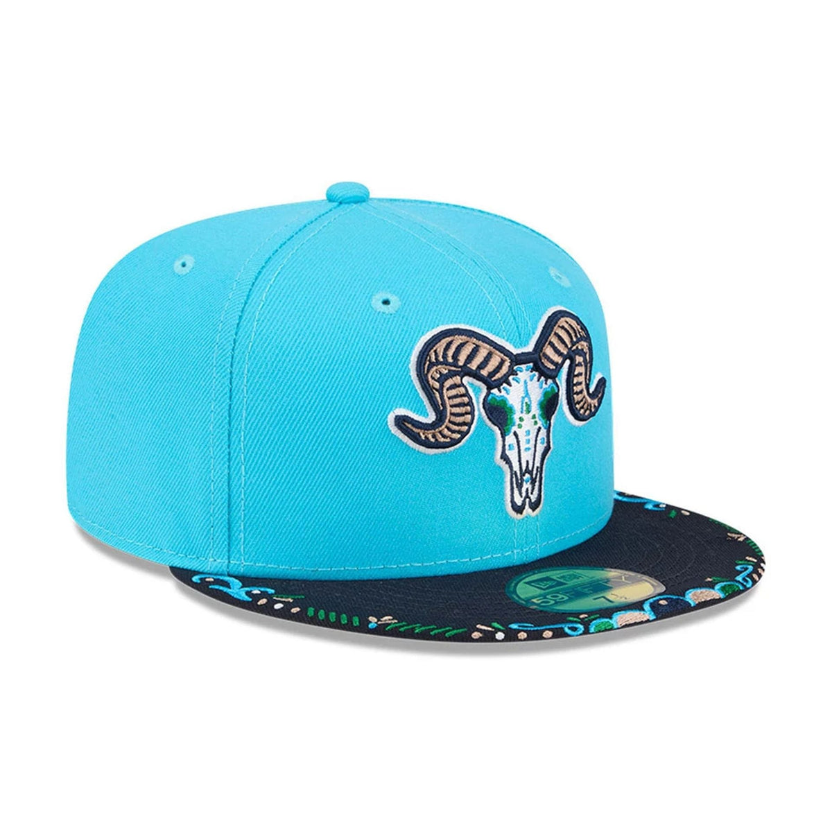 Yard Goats MiLB La Copa 2026 Bright Blue 59FIFTY Fitted Cap-zelvios