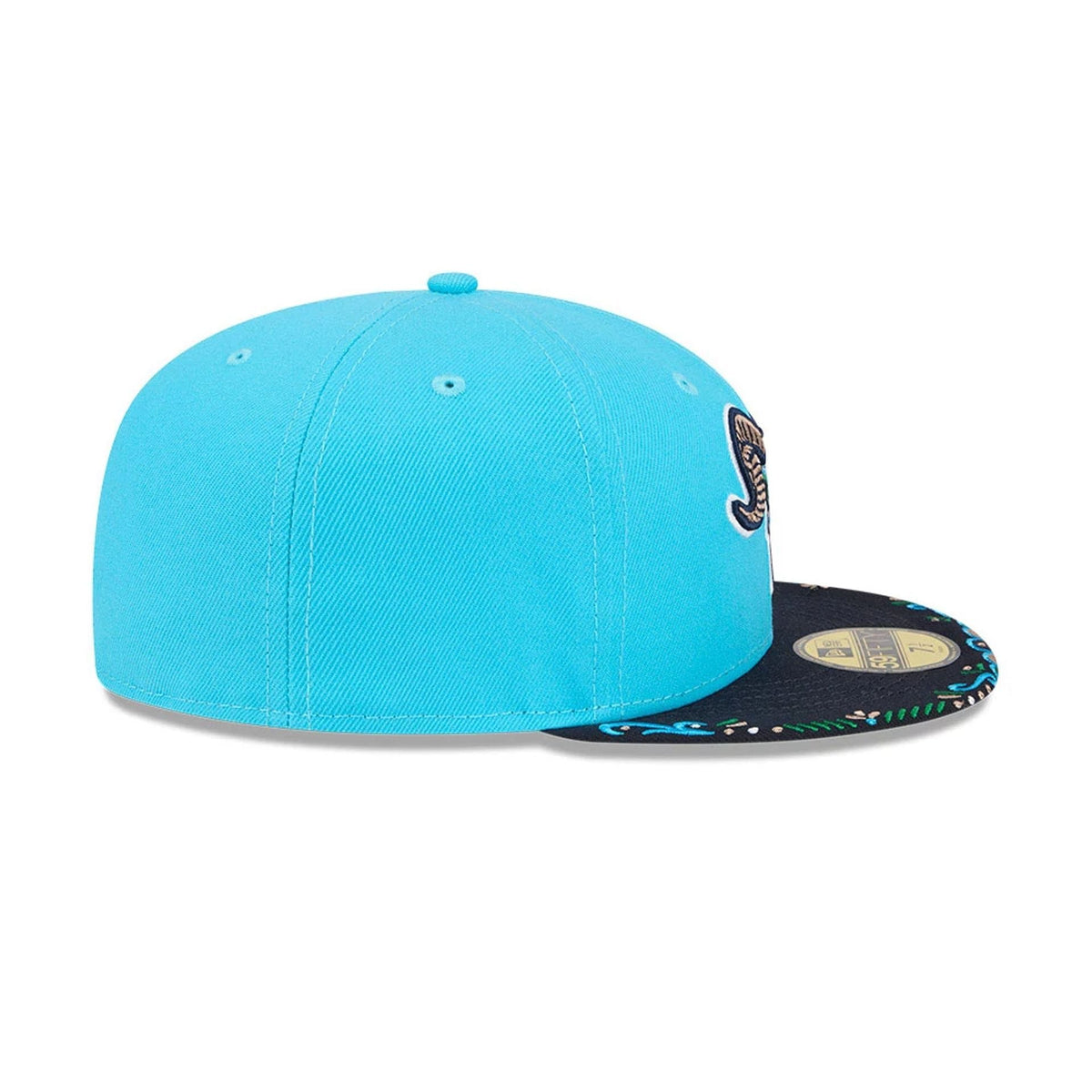 Yard Goats MiLB La Copa 2026 Bright Blue 59FIFTY Fitted Cap-zelvios