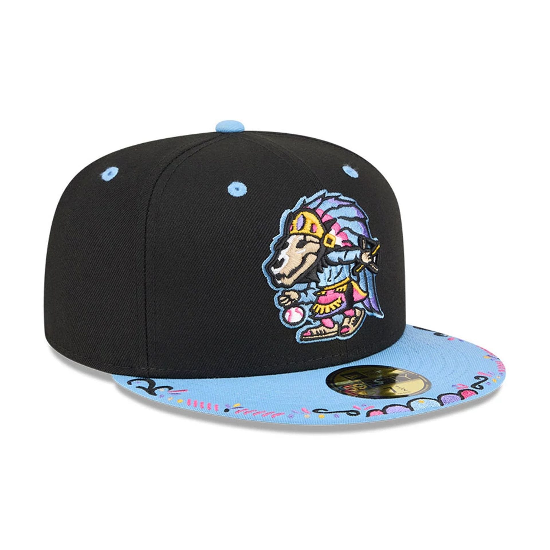 El Paso Chihuahuas MiLB La Copa 2026 Black 59FIFTY Fitted Cap-kentox