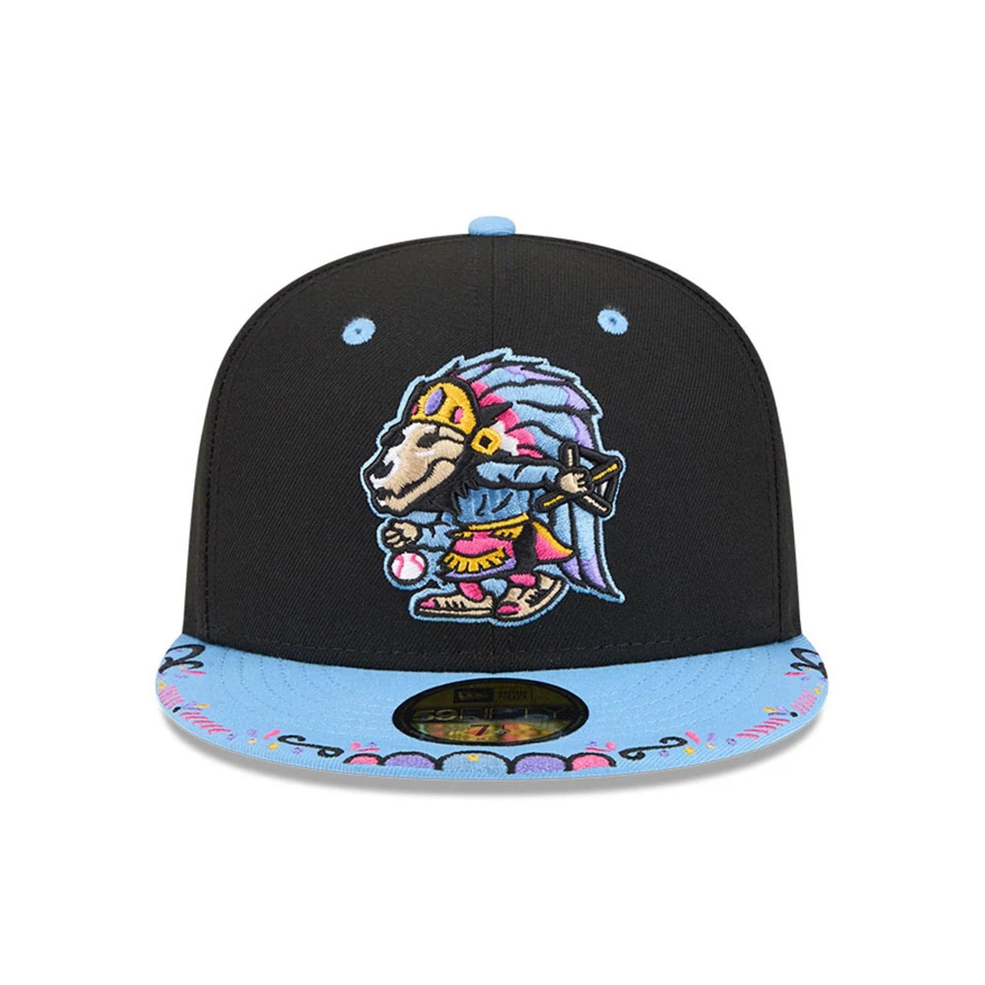 El Paso Chihuahuas MiLB La Copa 2026 Black 59FIFTY Fitted Cap-kentox