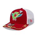 Charlotte Knights MiLB La Copa 2026 Red 9SEVENTY Stretch Snap Adjustable Cap-zelvios
