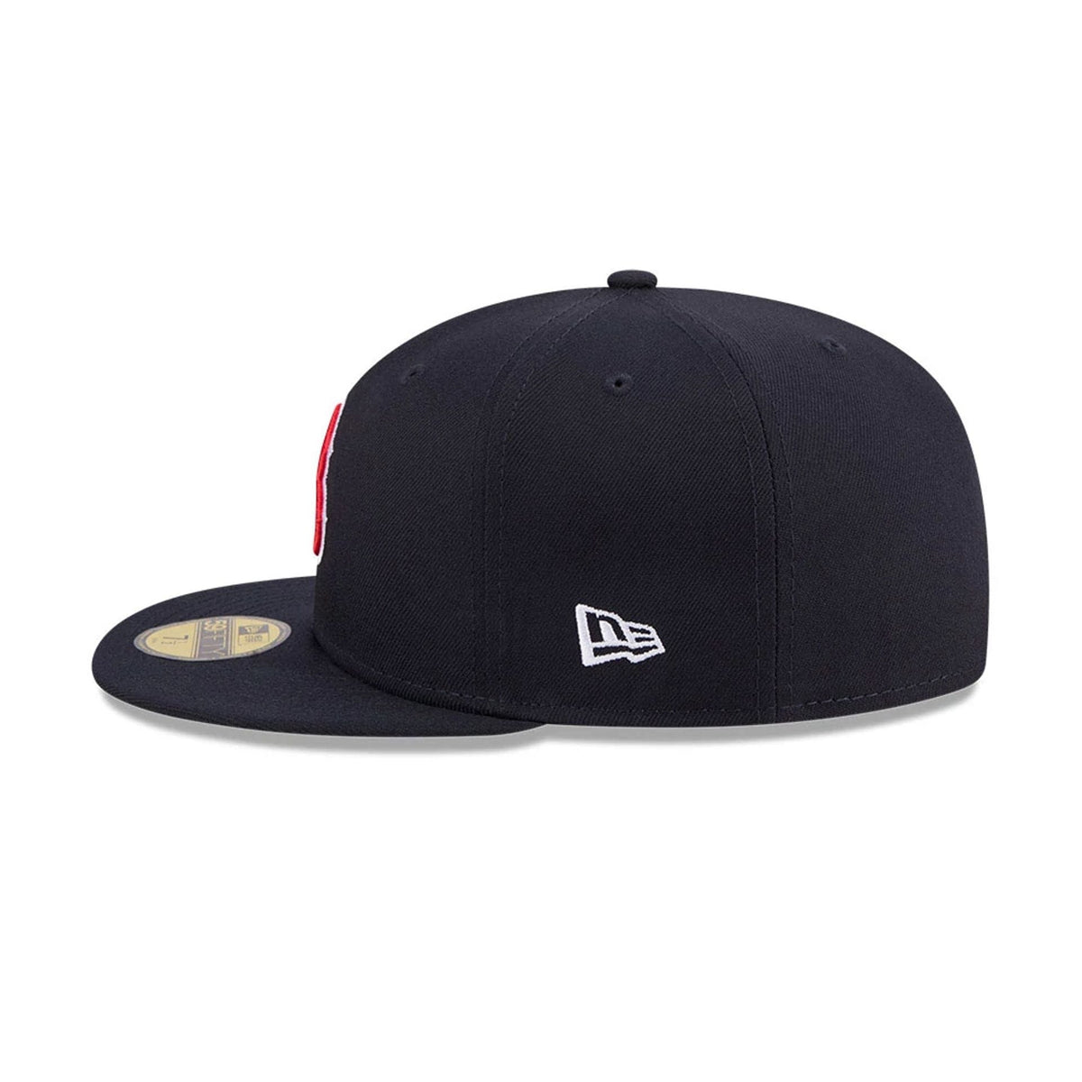 Boston Red Sox MLB Jackie Robinson Navy 59FIFTY Fitted Cap-zelvios
