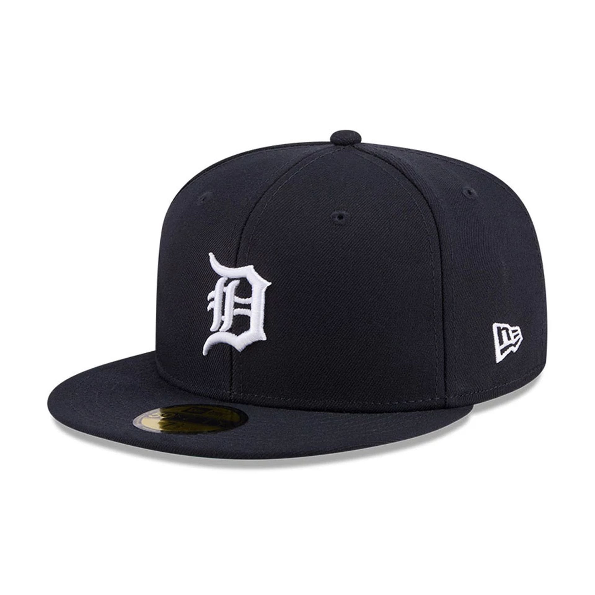 Detroit Tigers MLB Jackie Robinson Navy 59FIFTY Fitted Cap-kentox