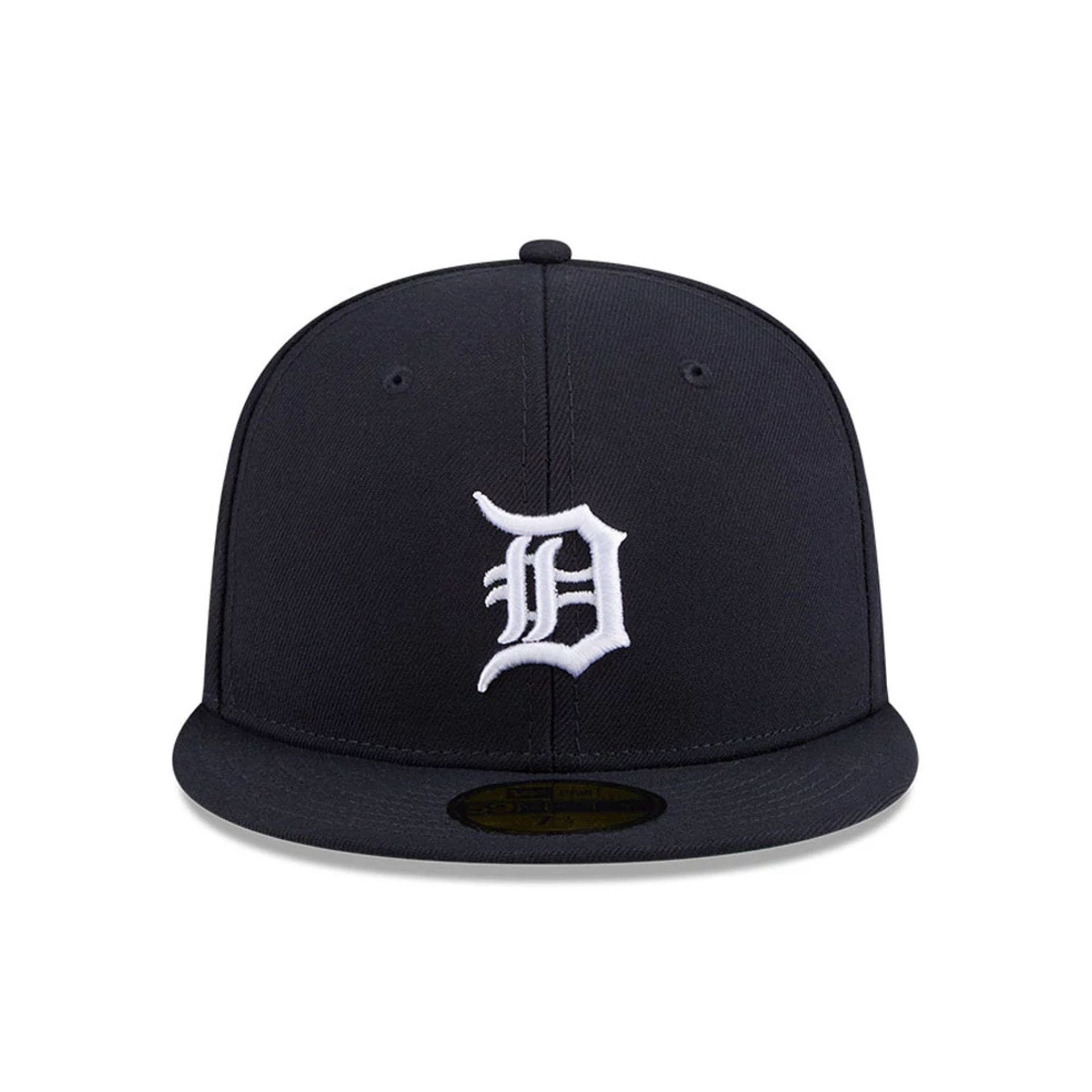 Detroit Tigers MLB Jackie Robinson Navy 59FIFTY Fitted Cap-kentox