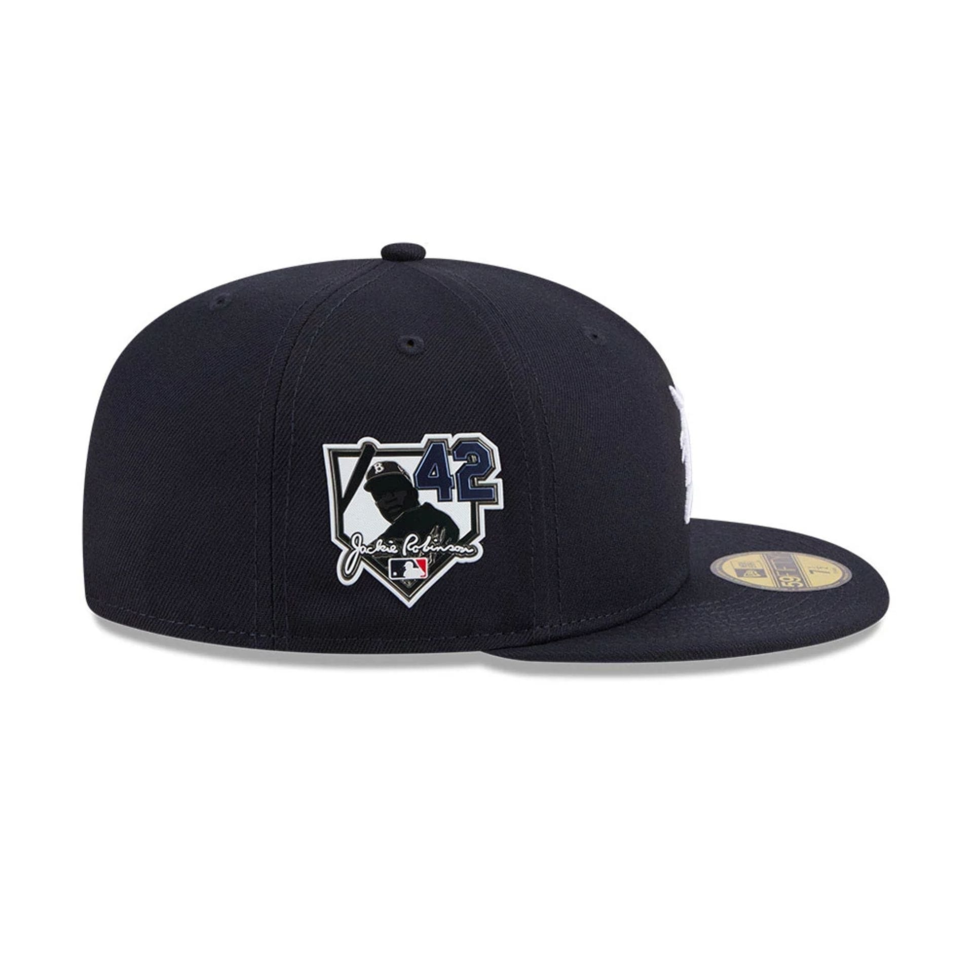 Detroit Tigers MLB Jackie Robinson Navy 59FIFTY Fitted Cap-kentox