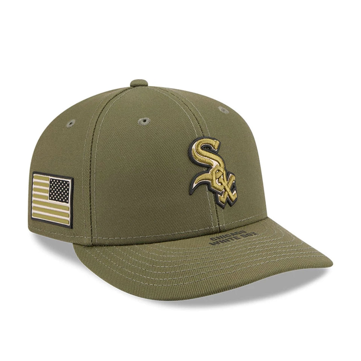 White Sox MLB Armed Forces Day 2026 Green Low Profile 59FIFTY Fitted Cap-zelvios