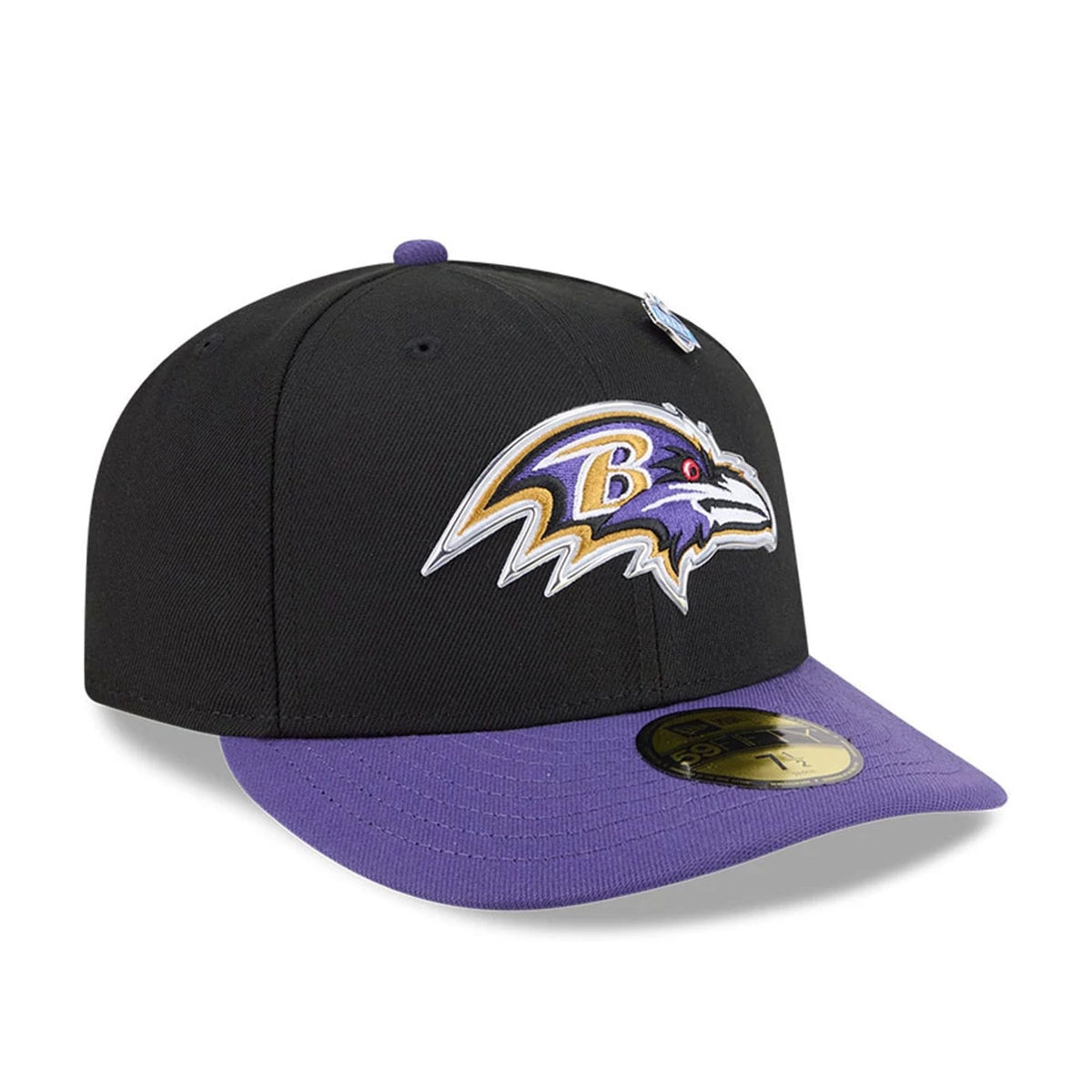 Baltimore Ravens NFL Draft 2026 Black 59FIFTY Fitted Cap-zelvios