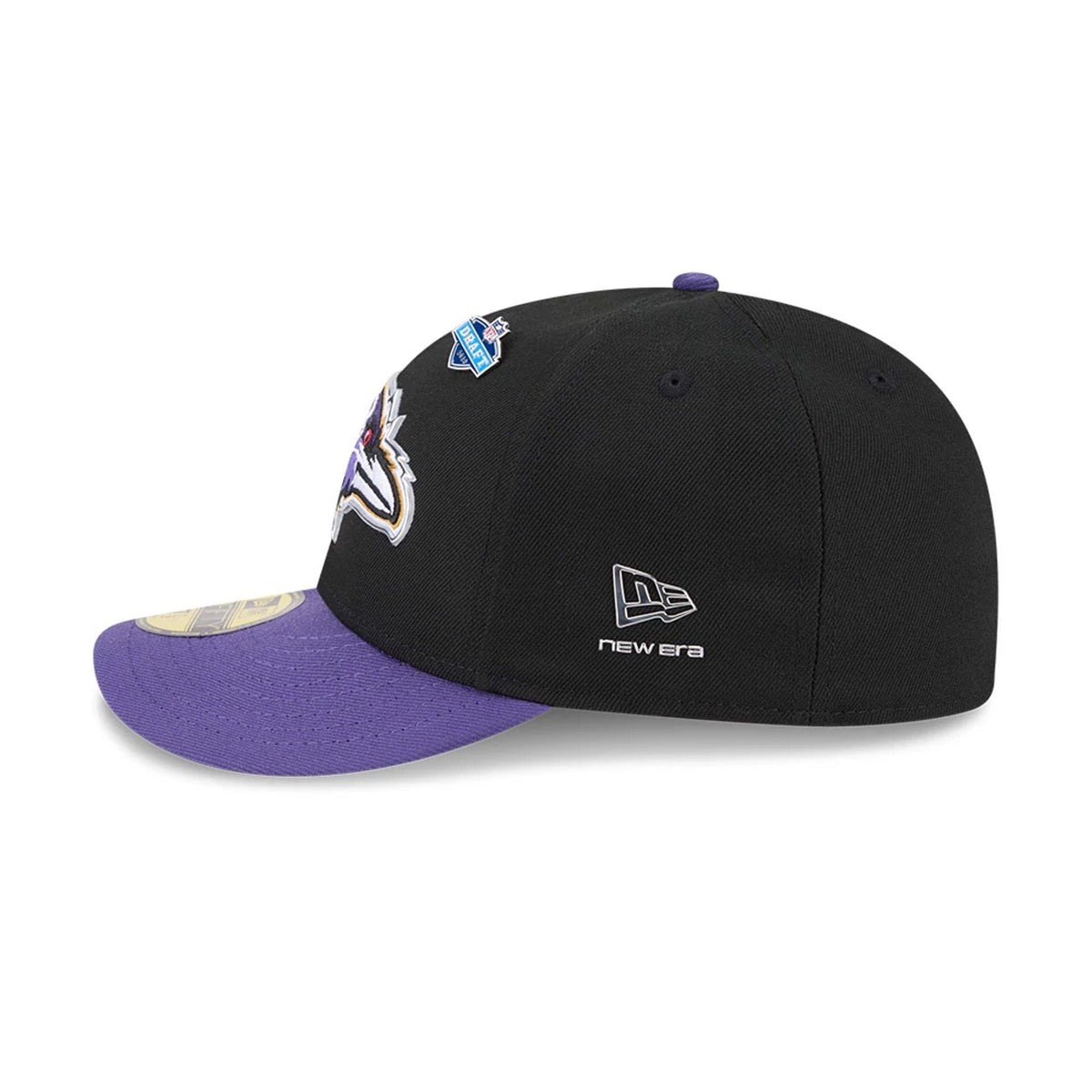 Baltimore Ravens NFL Draft 2026 Black 59FIFTY Fitted Cap-zelvios