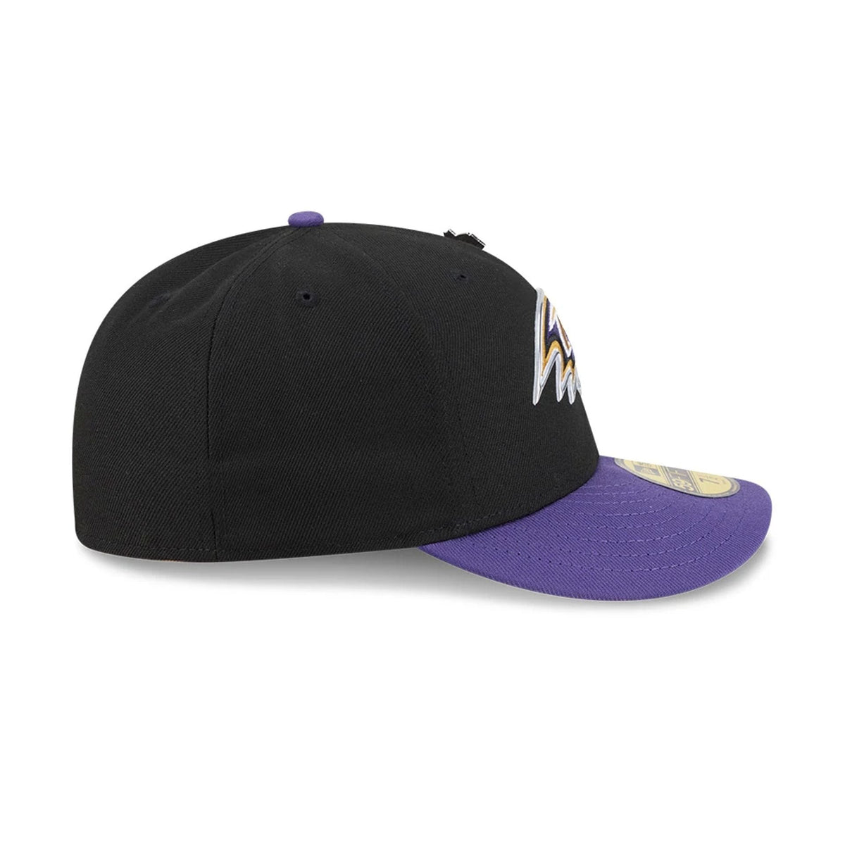 Baltimore Ravens NFL Draft 2026 Black 59FIFTY Fitted Cap-zelvios
