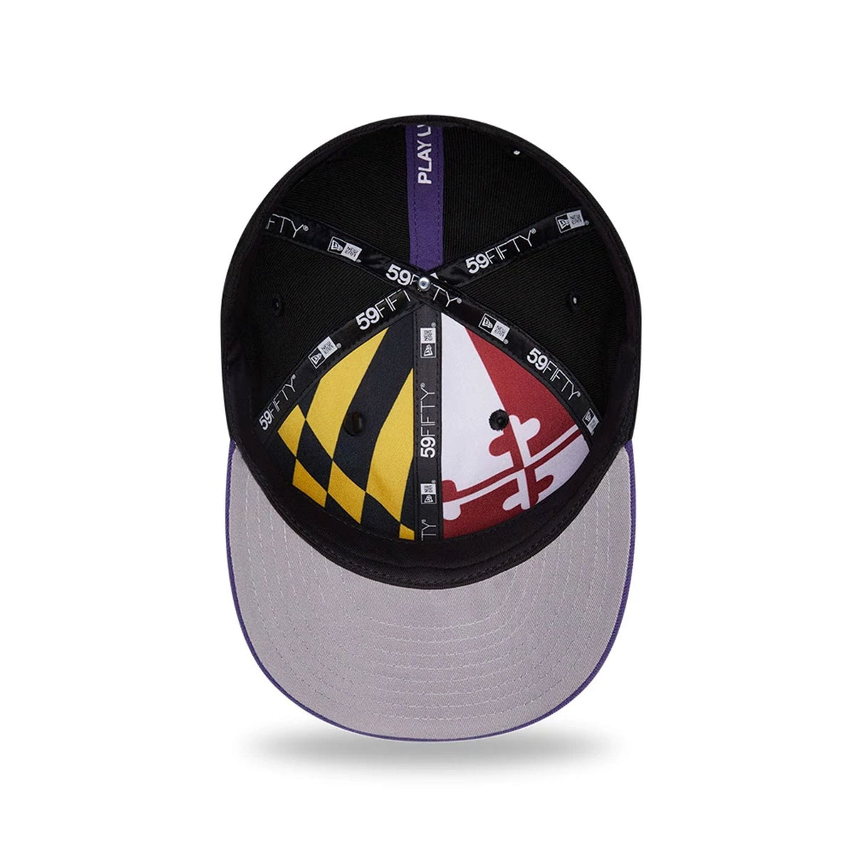 Baltimore Ravens NFL Draft 2026 Black 59FIFTY Fitted Cap-zelvios