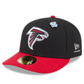 Atlanta Falcons NFL Draft 2026 Black 59FIFTY Fitted Cap-zelvios